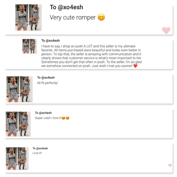 Belted Buttoned Office Grey Short Romper - Picture 7 of 9